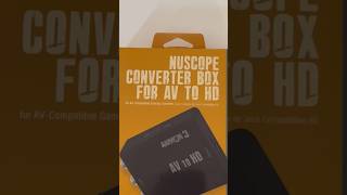 Armor 3 Nuscope Converter Box For Av To Hd Is Trash