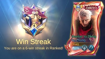 6 WIN STREAK ON SOLO RANK USING THIS META YU ZHONG BUILD! (must try)