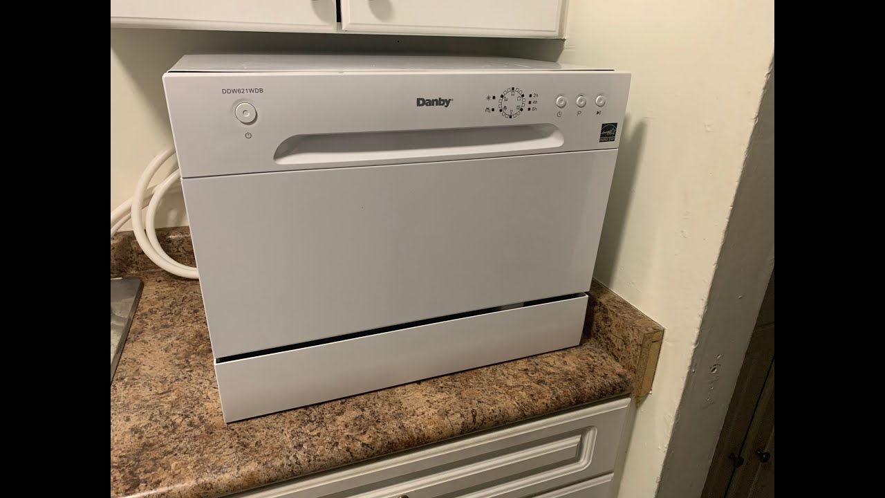 Danby Countertop Dishwasher Review for model no DDW621WDB. 