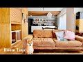 【ルームツアー】お部屋をぐるっと回遊できる柴犬が快適に過ごせるリノベ物件｜スッキリ収納上手さんの見せる収納と隠す収納｜2LDK・夫婦2人暮らし｜Room tour