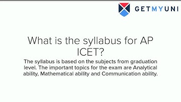 All About AP ICET 2022: Notification, Dates, Application, Eligibility, Pattern, Syllabus