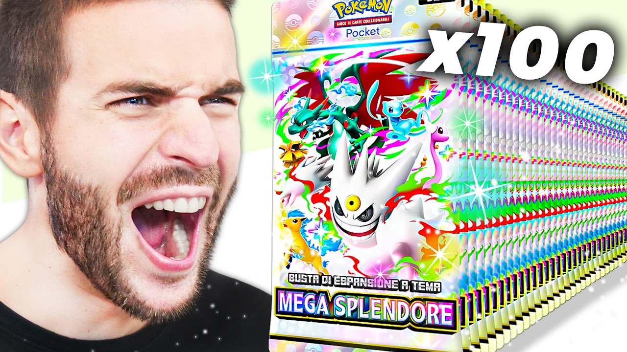 Ho Aperto 100 Bustine su TCG Pocket | Mega Splendore - YouTube