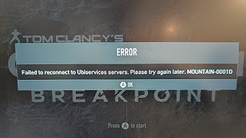 TOM CLANCY SGHOST repareren Kan geen verbinding maken met Ubiservices-servers | Ubisoft Foutcode ...