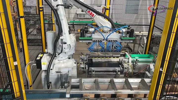 Industrial Robot Case Packer for Food Pouch | Clearpack