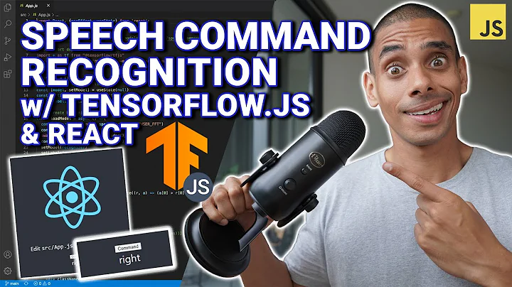 Speech Command Recognition With Tensorflow.JS and React.JS | Javascript AI