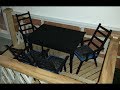 How to make a Doll Patio Set How to make a Doll Patio Set