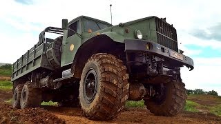 kraz 255b 6x6 offroad truck action