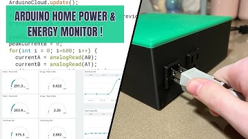 Arduino Cloud Project - Home Power & Energy Monitor