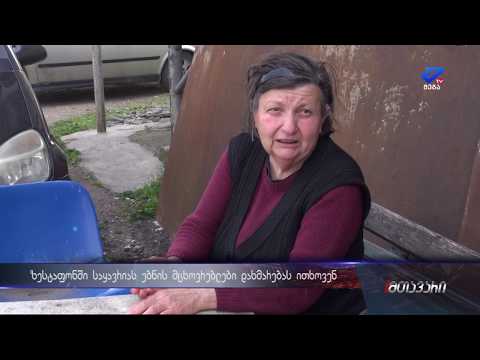 ზესტაფონში წყალმომარაგებისა და საკანალიზაციო სისტემის მოწყობას ითხოვენ