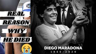 REASON OF Death Argentine Great #DiegoMaradona at the age of 60 RIP
