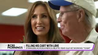 When a 90 year old worker, pushing carts at Winn-Dixie supermarket in Metairie, Louisiana.