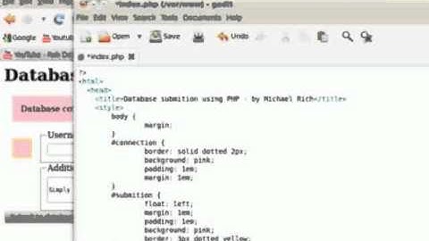 How to make/create PHP/MySQL application - part 3