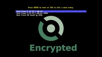 Void Linux Encrypted (Full Disk Encryption).