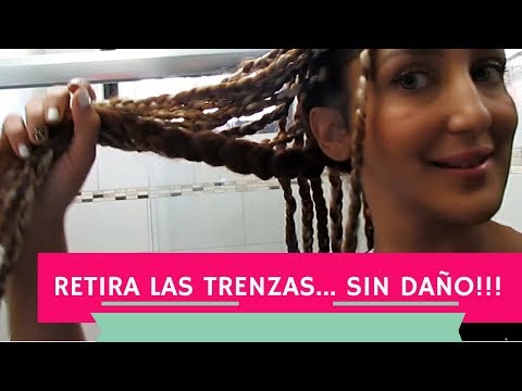 Video: 3 formas de quitar las trenzas del cabello