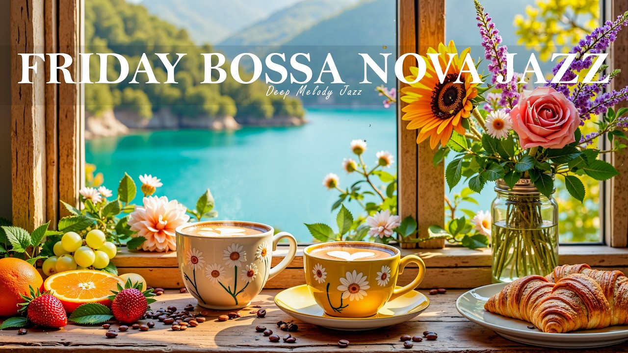 Friday Relaxing Bossa Nova Jazz - Morning Coffee Music & Cozy Café
