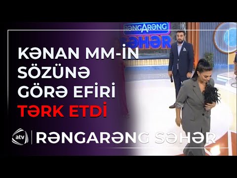 “Mən xanımam, o mənim yerimdə ola bilməz” – Aynur Dadaşovadan Kənan MM-ə CAVAB / Rəngarəng səhər