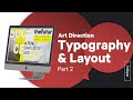Graphic Design Tutorial: Typography Design & Art Direction pt. 2