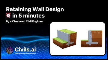 Retaining Wall Design Explained in under 5 minutes for Civil and Geotechnical Engineers