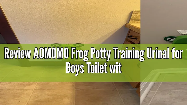 Review AOMOMO Frog Potty Training Urinal for Boys Toilet with Funny Aiming Target Green
