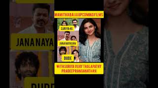 Mamitha baiju upcoming films #mamithabaiju #vijaythalapathy