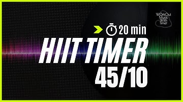 My favorite 20 min 45/10 Combo Hiit Timer to build muscle | Mix 114