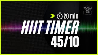 My favorite 20 min 45/10 Combo Hiit Timer to build muscle | Mix 114 screenshot 4