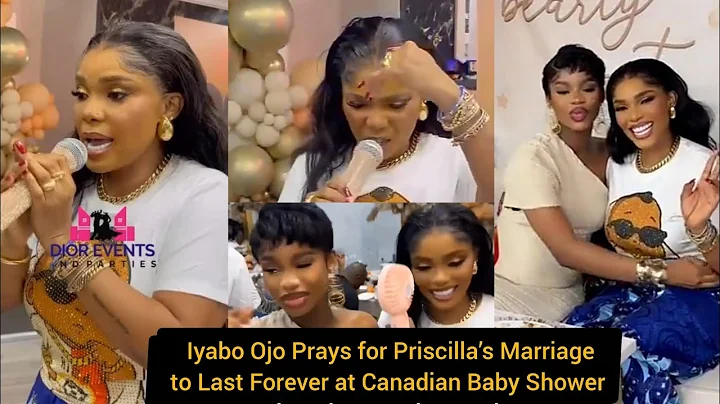 Iyabo Ojo’s Heartfelt Speech and Powerful Prayer at Priscilla’s Baby Shower in Canada