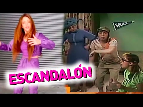 Doña Clorinda le hace juicio a Shakira por copiar el "garrotera" clásico de El Chavo #Escandalón2
