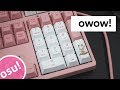 osu! with KAWAII keyboard [AKKO 3108 V2 Tokyo World Tour]