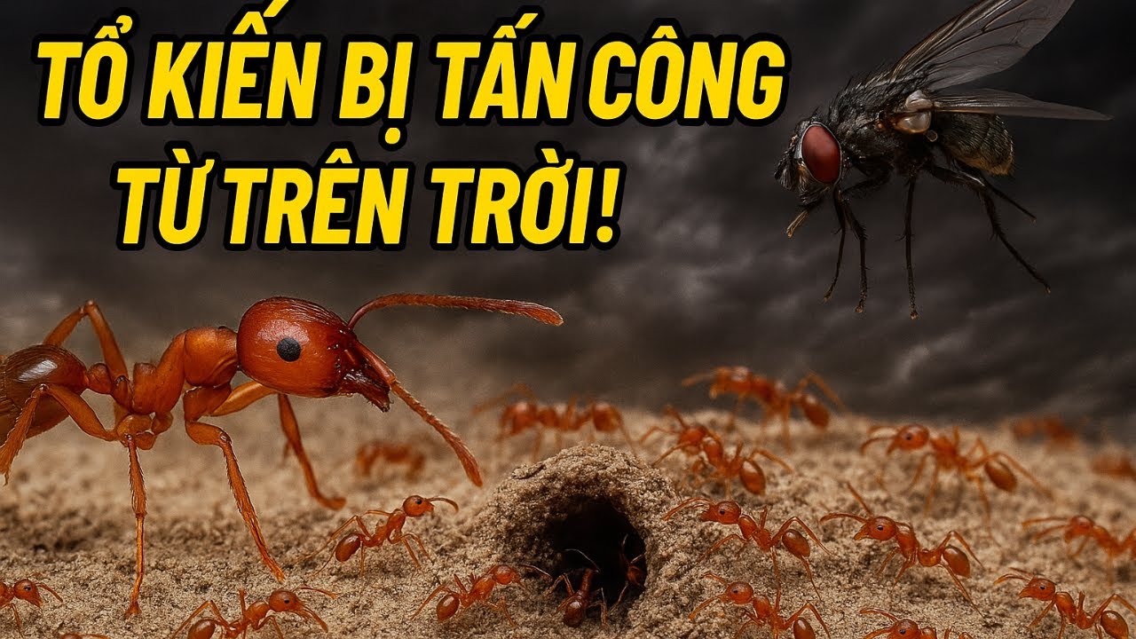 Tổ Kiến Lửa Và Cuộc Chiến Sinh Tồn Kịch Tính Với Kẻ Thù Bất Ngờ Trên Trời | Khám phá thú