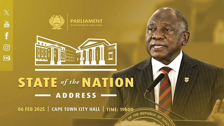 2025 State of the Nation Address