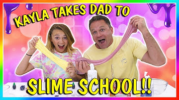 KAYLA TAKES DAD TO SLYME SCHOOL | We Are The Davises