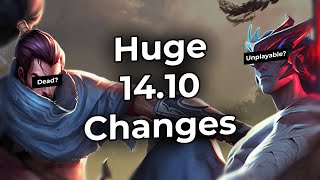Huge 14.10 Changes - League of Legends
