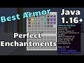 Best Armor & Best Enchantments for Minecraft Java 1.16