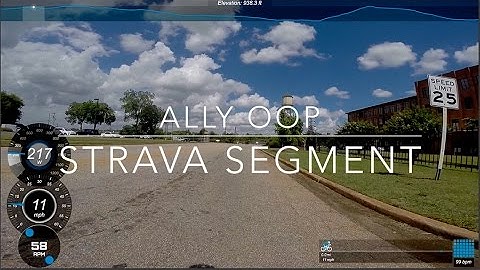 Strava Segment: Ally Oop