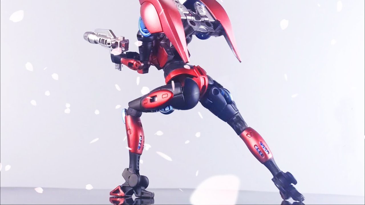 Transformers Stop motion Animation Windblade version Arcee