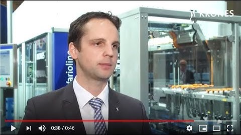 Krones Varioline at the BrauBeviale