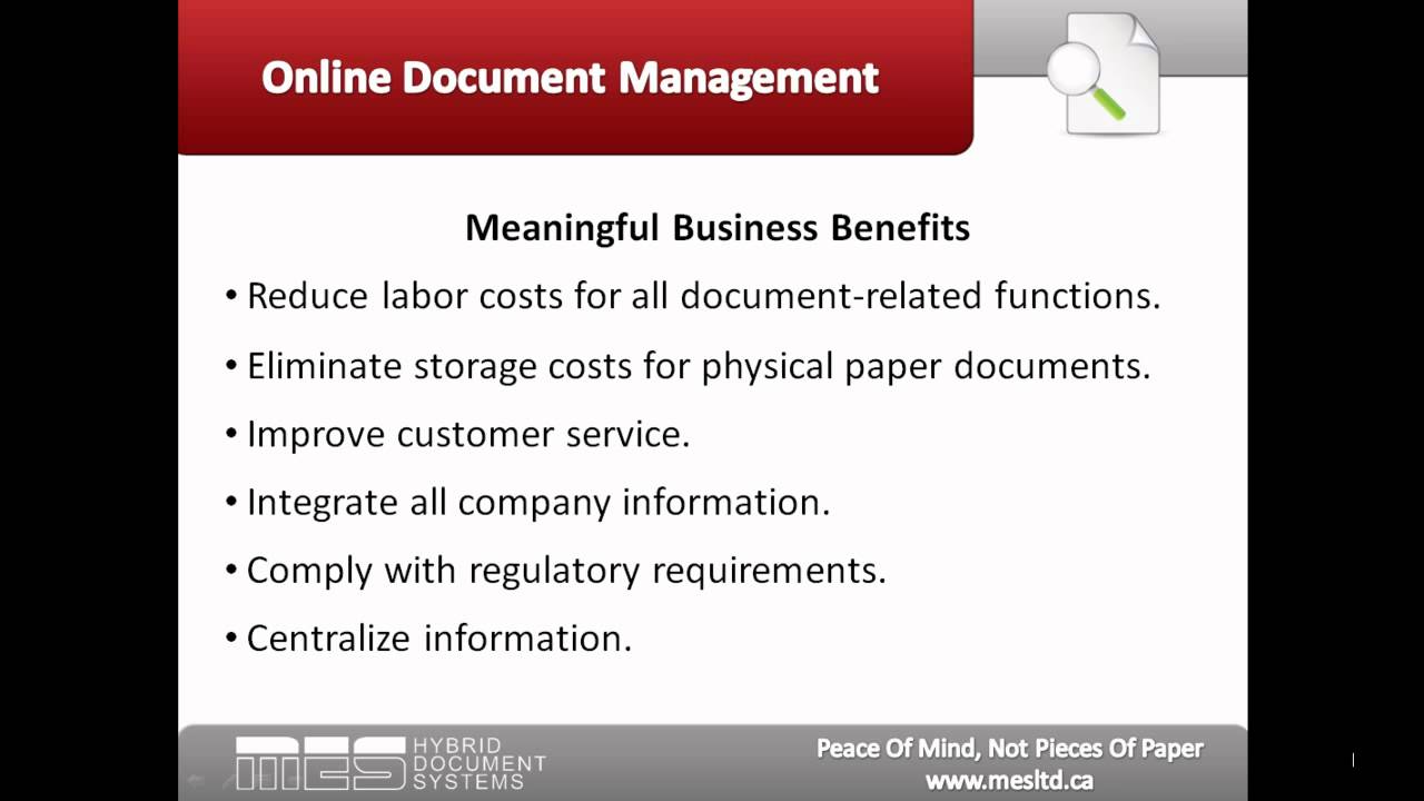 Online Document Management How Manufacturing Companies Benefit YouTube
