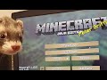 LE ENSEÑAMOS A NUESTRO HURÓN A JUGAR MINECRAFT