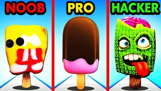 NOOB vs PRO vs HACKER POPSICLE STACK