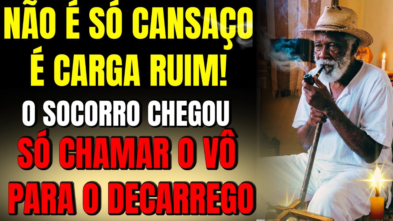 BENZIMENTO de PRETO VELHO para LIMPEZA ESPIRITUAL COMPLETA… TIRE esse PESO dos OMBROS.