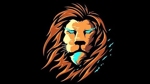 Lion Head Logo vector Tracing Process In Coreldraw 2020