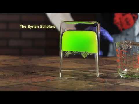 تفاعل بولي أكريليت الصوديوم والماء      