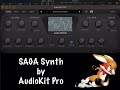 Saga synth  16bit game chip synth by audiokit pro