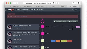 Ungit moves git ref in a single gesture