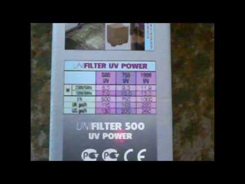 Aquael Unifilter 500 uv power