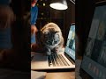 Cat smacks keyboard #OnlineMeetingCat#workfromhome #WFHManager #catreels #viralvideo#trendingreels 😹