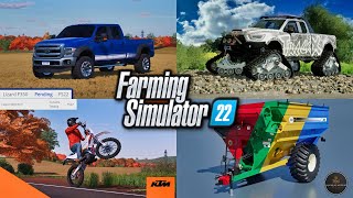 Farm Sim News - F350 Update FINALLY? + TLX, KTM, J&M | Farming Simulator 22 screenshot 5
