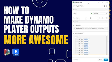 How to make your Dynamo Player Outputs Even More Awesome