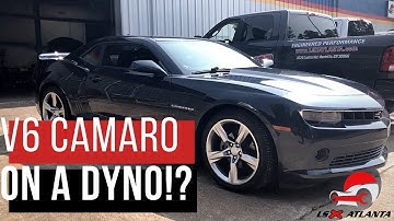 Testing Out a V6 Camaro on the Dyno!